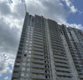 Ход строительства дома 309а, корпус 1 (секция 3, 3 этап) в ЖК Мир -