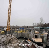 Ход строительства дома 1827 (ГП-75) в ЖК Беринг -