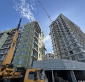 Ход строительства дома 58, 3 этап в ЖК Премьер-квартал на Набережной -