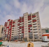 Ход строительства дома 8 в ЖК Вишневая Горка -