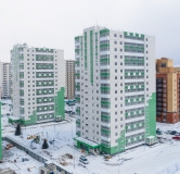 Ход строительства дома № 2, строение 1 в ЖК Апрелевка -