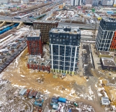 Ход строительства дома 26 в ЖК Новатор -