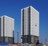 Ход строительства дома № 117, корпус 13 (4Б) в ЖК Фатера -