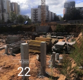 Ход строительства дома 7 в ЖК Истории -