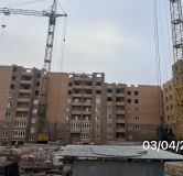 Ход строительства дома 32 в ЖК По ул. Шашина -