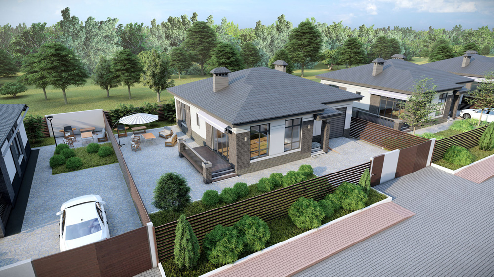 Всего 2 дома осталось в продаже в 1-й очереди КП «Легенда»