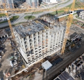 Ход строительства дома Литер 1, квартал 1.1 в ЖК Хозяин морей -