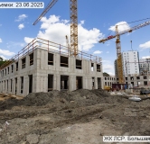 Ход строительства дома 3А.2 в ЖК ЛСР.Большая Охта -