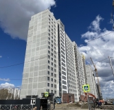 Ход строительства дома 58 в ЖК Чистая Слобода -