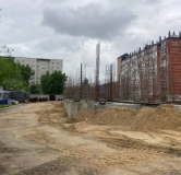 Ход строительства дома 1, корпус 4 в ЖК 1+1 -