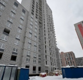 Ход строительства дома 1 в ЖК River Park -