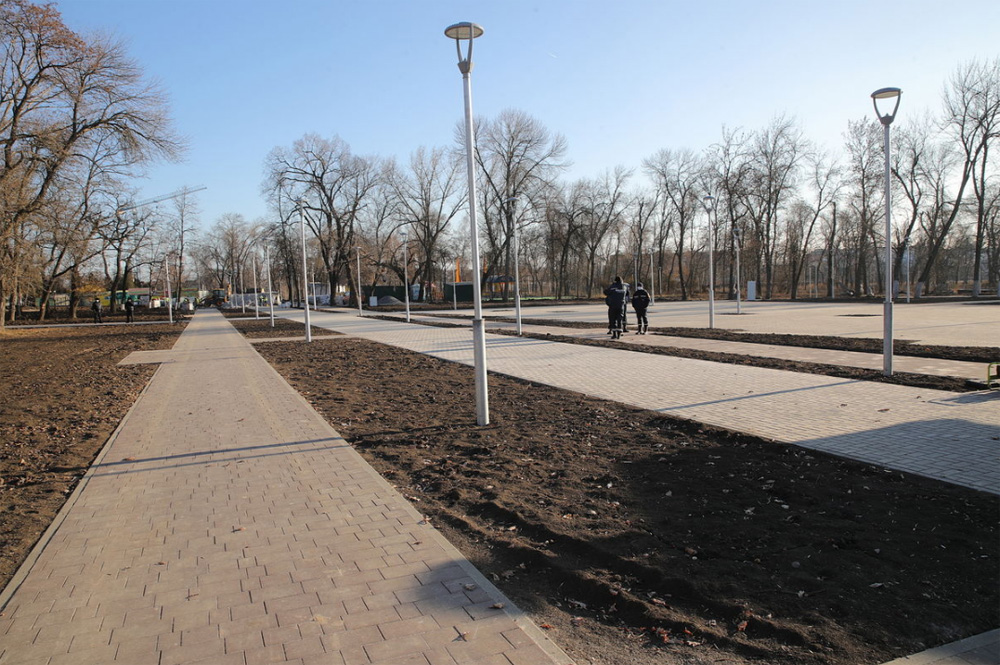 Александровский парк в Шахтах продолжат благоустраивать за счет нацпроекта