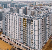 Ход строительства дома 2 в ЖК Респект -