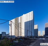 Ход строительства дома Корпус 1.2 в ЖК Морская Миля -