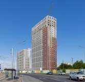 Ход строительства дома 27.1 в ЖК Новый Парковый -