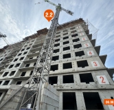 Ход строительства дома 2 в ЖК Лотос -