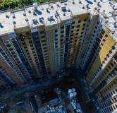 Ход строительства дома 2 в ЖК Самоцветы Бирюза -