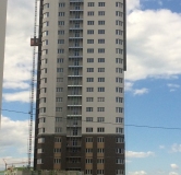 Ход строительства дома 1 в ЖК Ньютон -