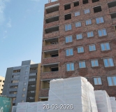 Ход строительства дома 1, секция А,Б,С в ЖК Цветы Башкирии -