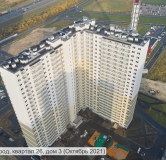 Ход строительства дома 15, корпус 326.1 в ЖК Цветной Город -