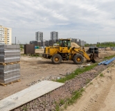 Ход строительства дома 5.3.2 в ЖК Окла -