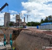 Ход строительства дома Корпус 1,2,3, 1 этап в ЖК Manzara Towers -