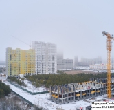 Ход строительства дома 12 (ГП-2) в ЖК Меридиан Слобода -