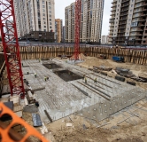Ход строительства дома 246 в Акцентный дом Актив -