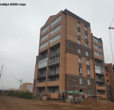 Ход строительства дома 88 в ЖК Весенний в мкр. 38 -