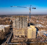 Ход строительства дома 10 в ЖК Ермак -