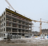 Ход строительства дома корпус 1.2 в ЖК Сэтл Ривьера -