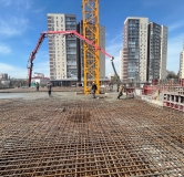 Ход строительства дома 1 в ЖК Сердце Уфы -