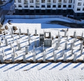 Ход строительства дома № 11, корпус 1 (ГП-6), этап 11 в ЖК Скандиа. Квартал у озера -