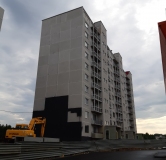 Ход строительства дома 11 в ЖК Вишневая Горка -