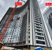 Ход строительства дома 73-1-1 в ЖК Компас -