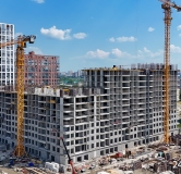 Ход строительства дома 13 (ГП-4) в Микрорайон Чемпионский -