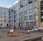 Ход строительства дома 4 в ЖК PLUS Пулковский -