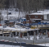 Ход строительства дома 1 в ЖК Сибирский Сад -