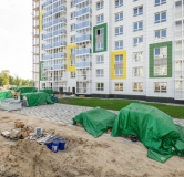 Ход строительства дома 41 в ЖК Озерки -