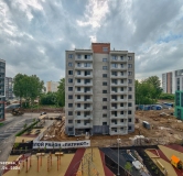Ход строительства дома 1.1 в ЖК Патриот -