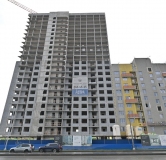 Ход строительства дома 1Г в ЖК На Тенистой -