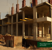 Ход строительства дома № 1.4 в ЖК Плодово-Ягодный -