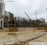 Ход строительства дома 132, корпус 215.1 в ЖК Цветной Город -
