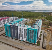 Ход строительства дома 2.2 в ЖК Конфетти -
