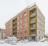 Ход строительства дома 8.5 в ЖК Парадный Ансамбль -