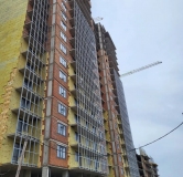 Ход строительства дома 2 в ЖК Аллея Парк -