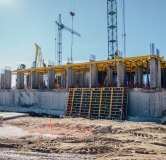 Ход строительства дома 4 в ЖК Окская Стрелка -