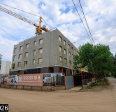 Ход строительства дома 6 в ЖК Альфа дом на Оборонщиков -