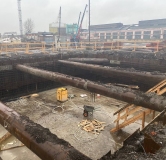 Ход строительства дома 1 в ЖК Остров первых -