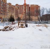 Ход строительства дома 1а в ЖК Темплин -